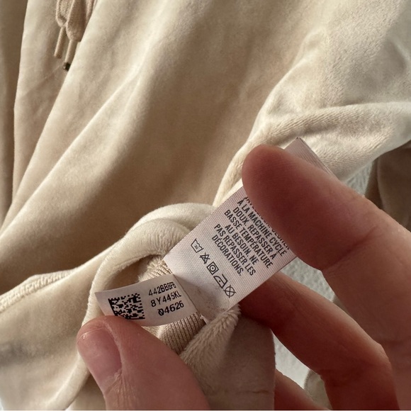 Aerie OFFLINE Velour Oversized Hoodie Lounge Cozy Soft Girl Medium - Picture 11 of 14